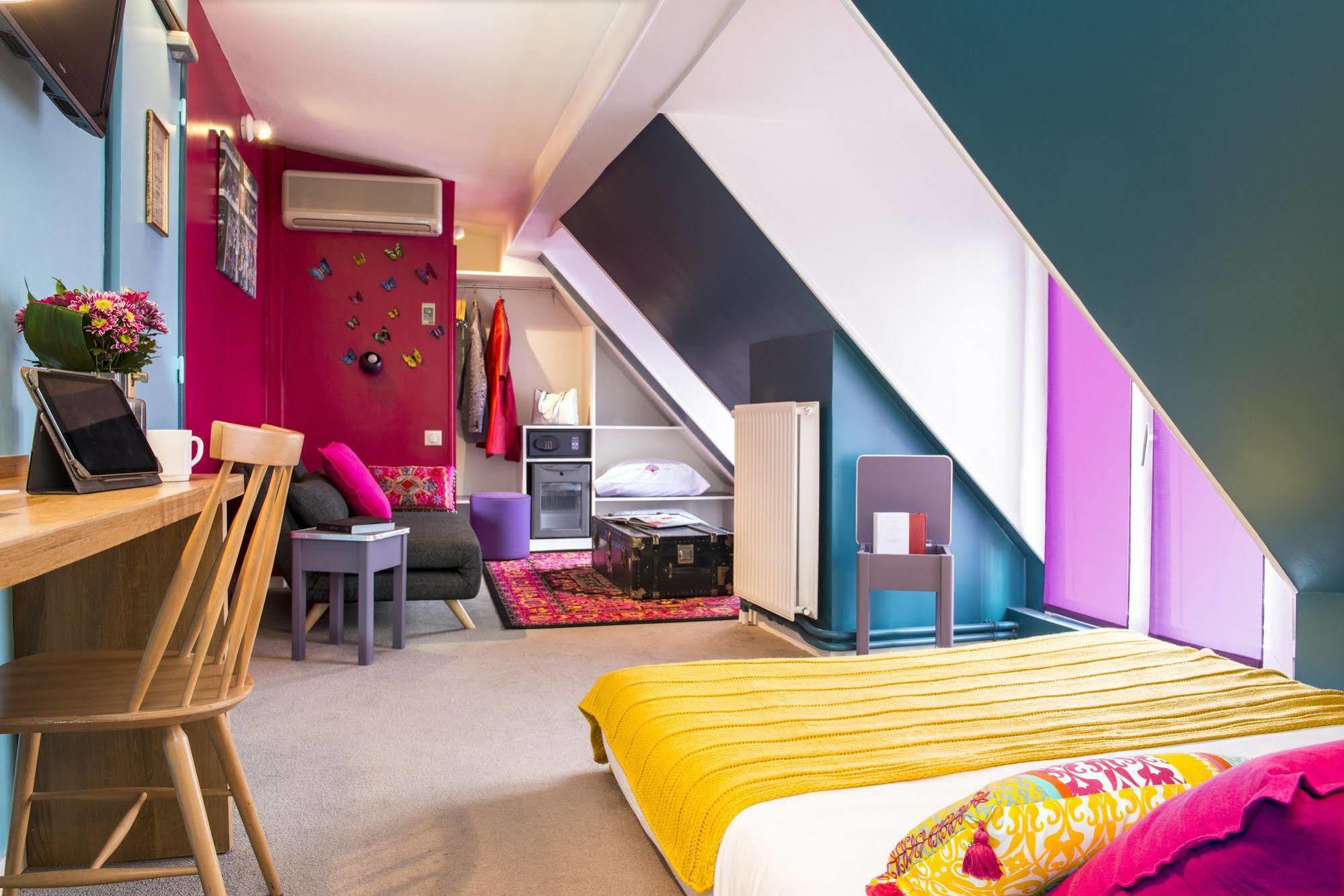 Hotel Villa Boheme Paris Oda fotoğraf