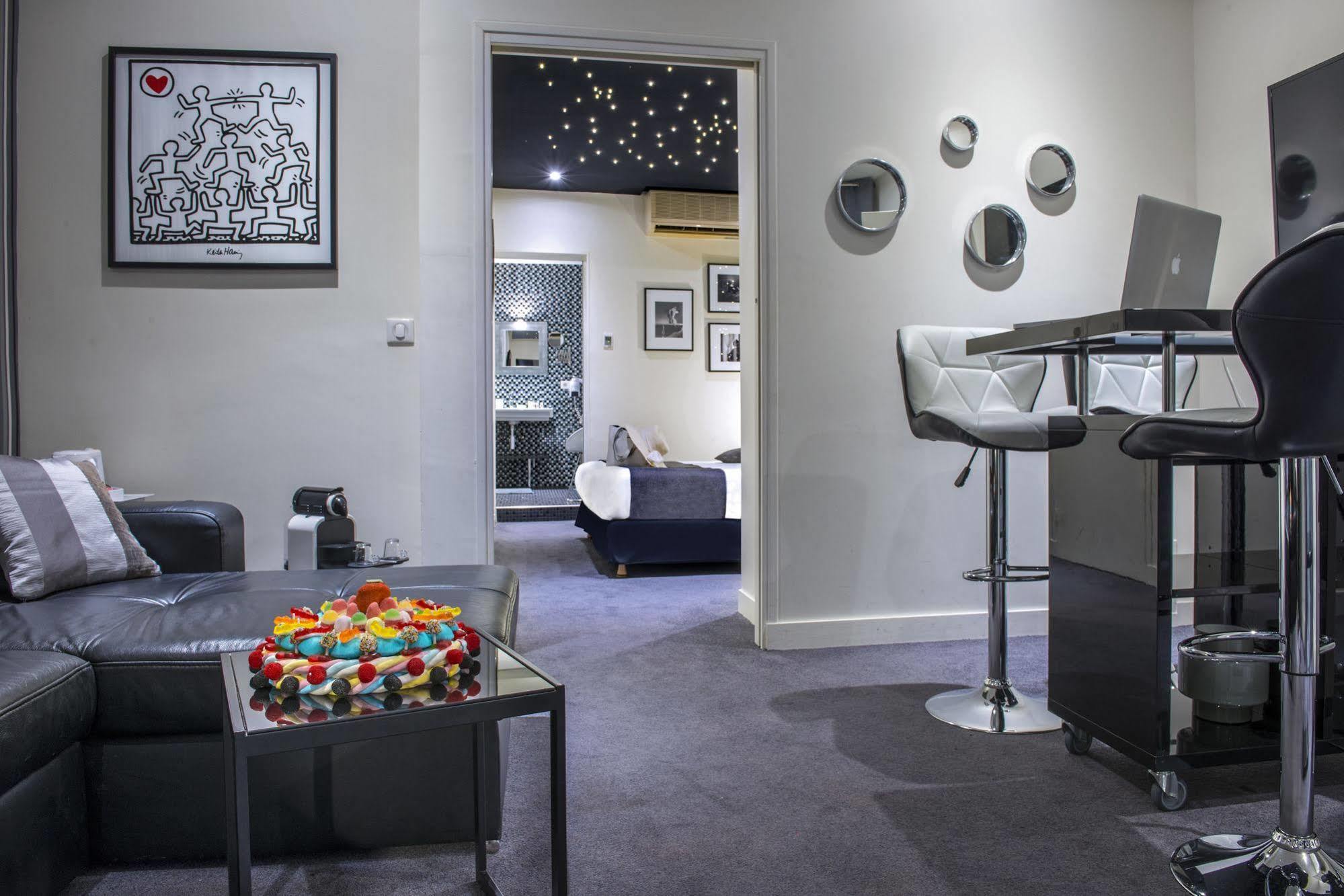 Hotel Villa Boheme Paris Oda fotoğraf